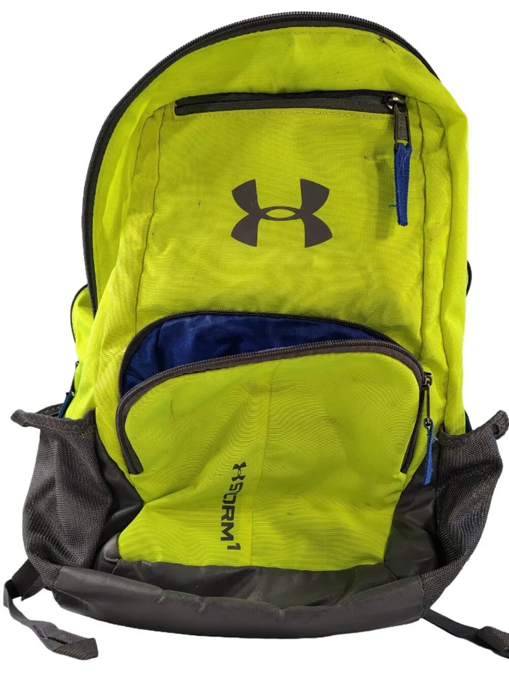 Unisex Adults Neon Green Adjustable Strap Under Armour Athletic Backpack